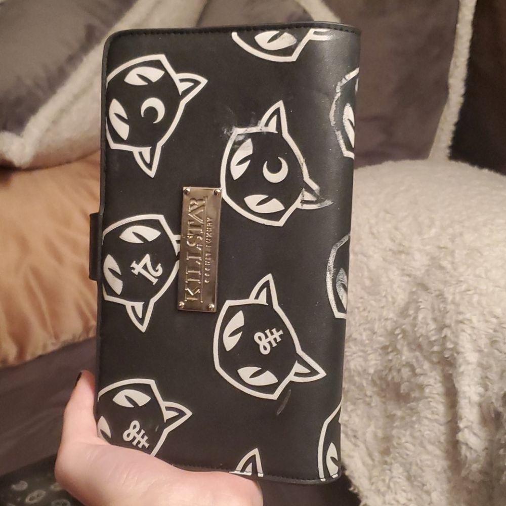 Killstar cat wallet